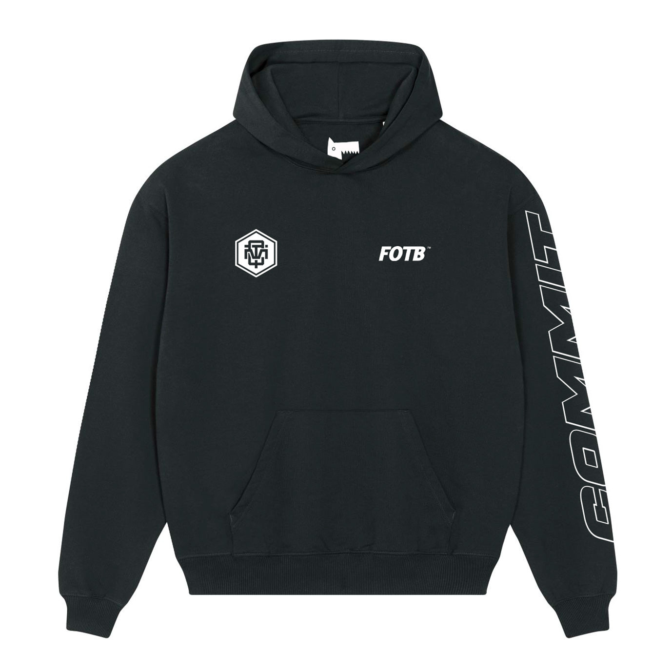 Commit Hood Black