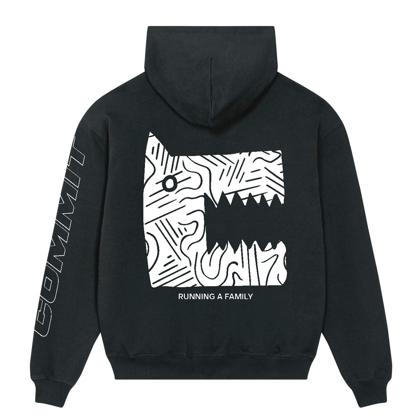 Commit Hood Black