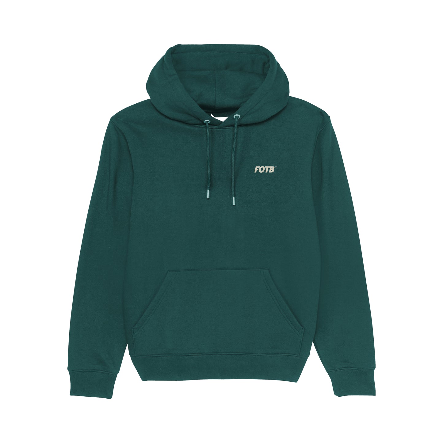 Less Hoodie Bottle Green
