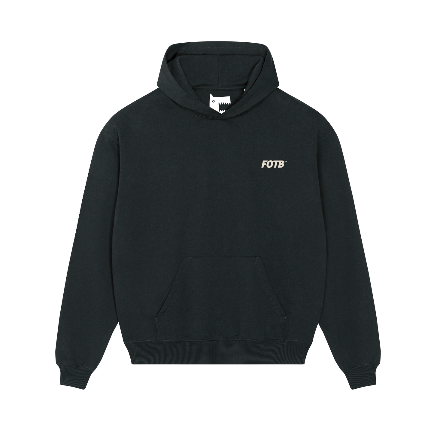 WOLF HOOD BLACK