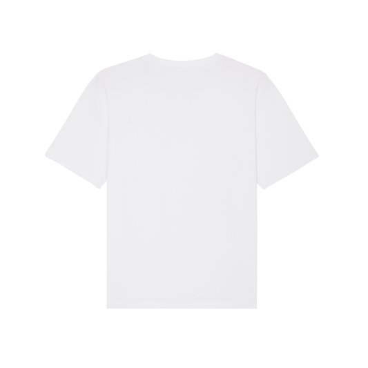 WOLF CHEST LOGO TEE WHITE