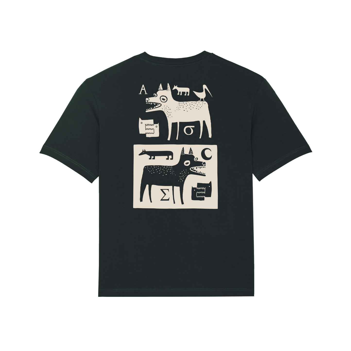 WOLFPACK TEE BLACK