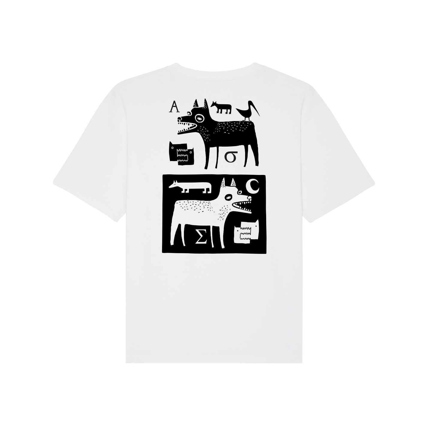 WOLFPACK TEE WHITE